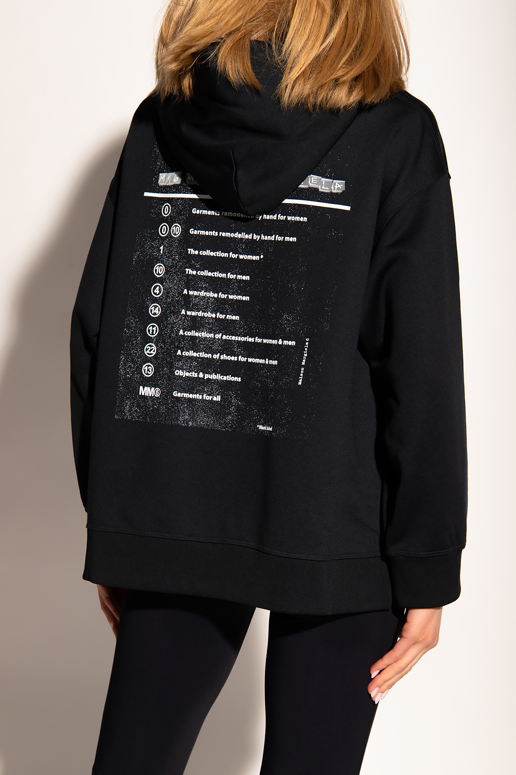 Printed hoodie MM6 Maison Margiela - IetpShops US